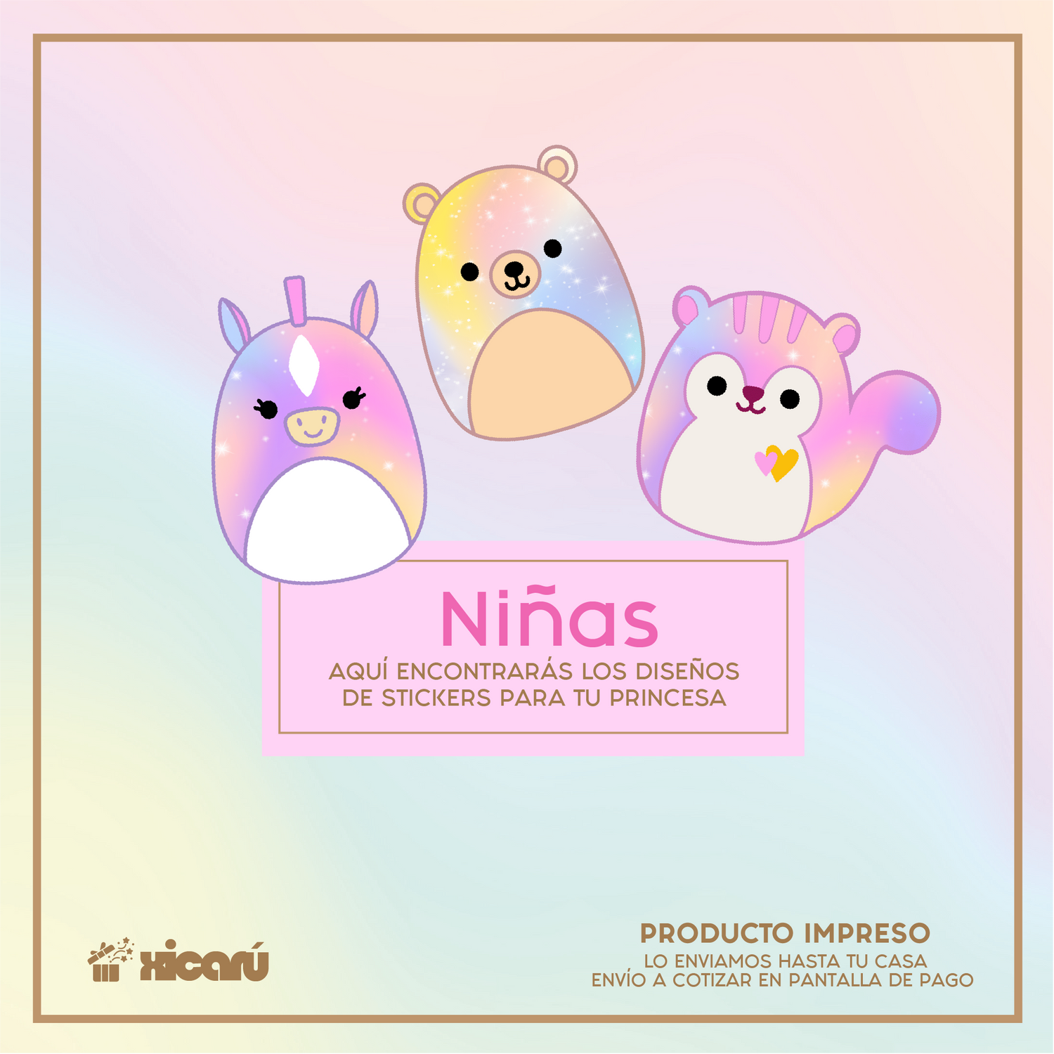 Stickers niña