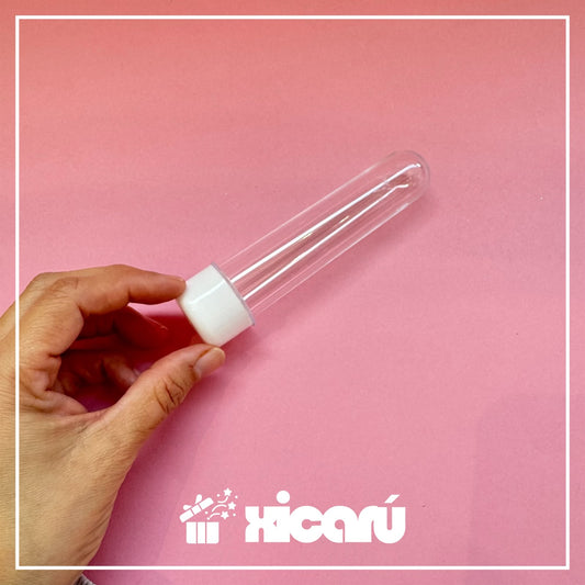 Tubo de plástico 6pzas