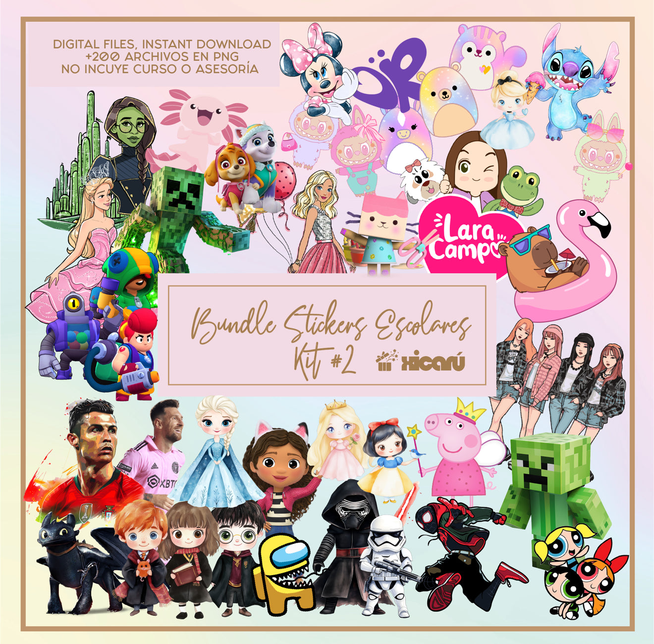 Bundle: Stickers Back 2 School 2025