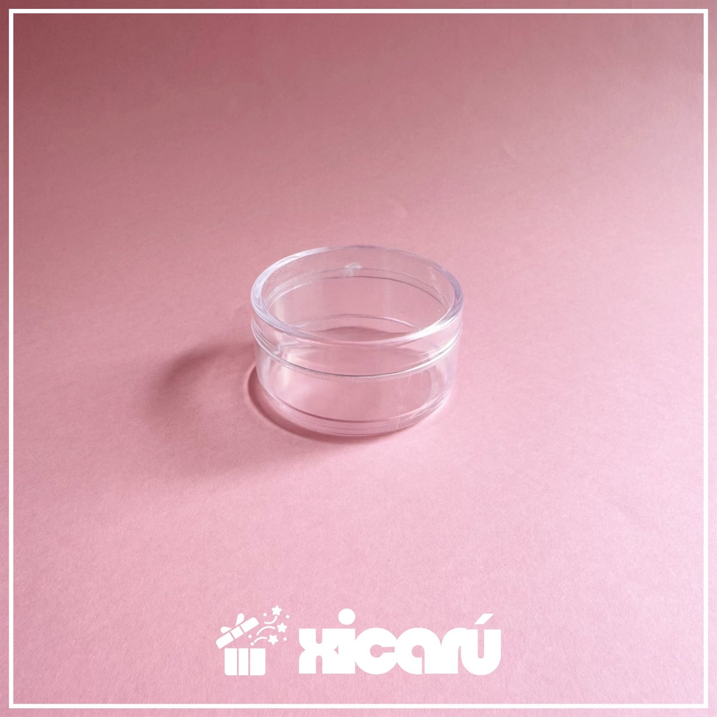 Caja redonda 6cm, 12 pzas