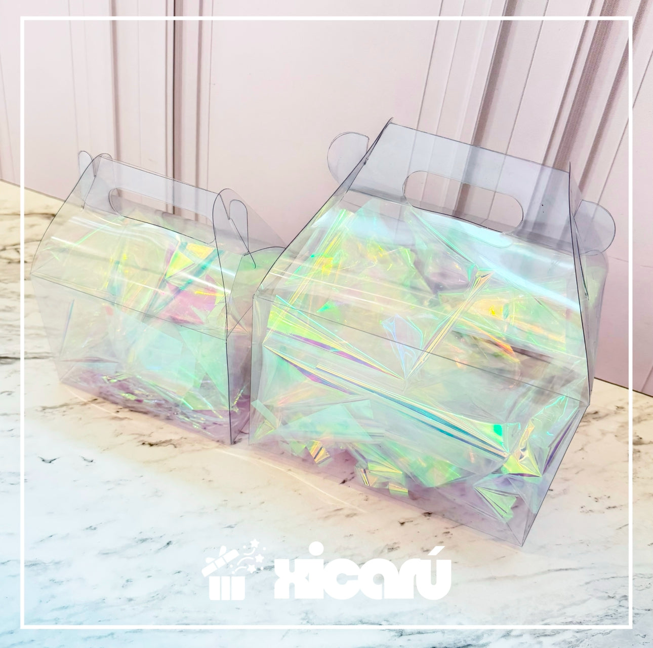 Caja Lunch 17x12cm - acetato PVC