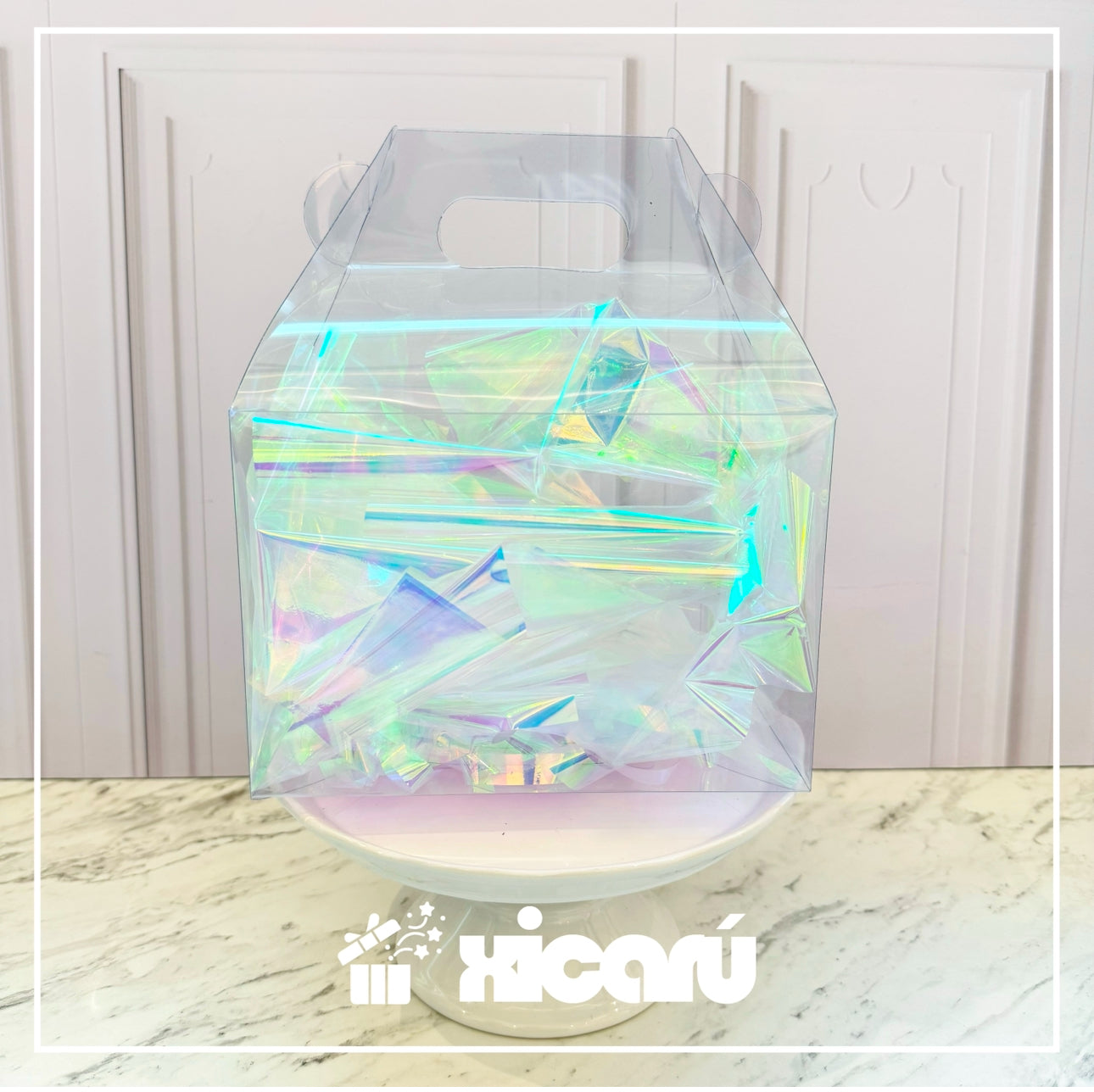 Caja Lunch 17x12cm - acetato PVC