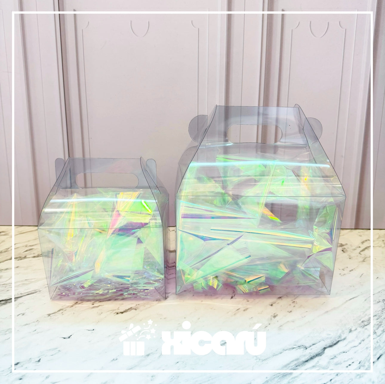 Caja Lunch 17x12cm - acetato PVC