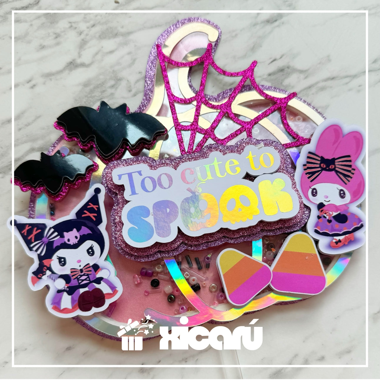 Halloween cake topper: digital 2024