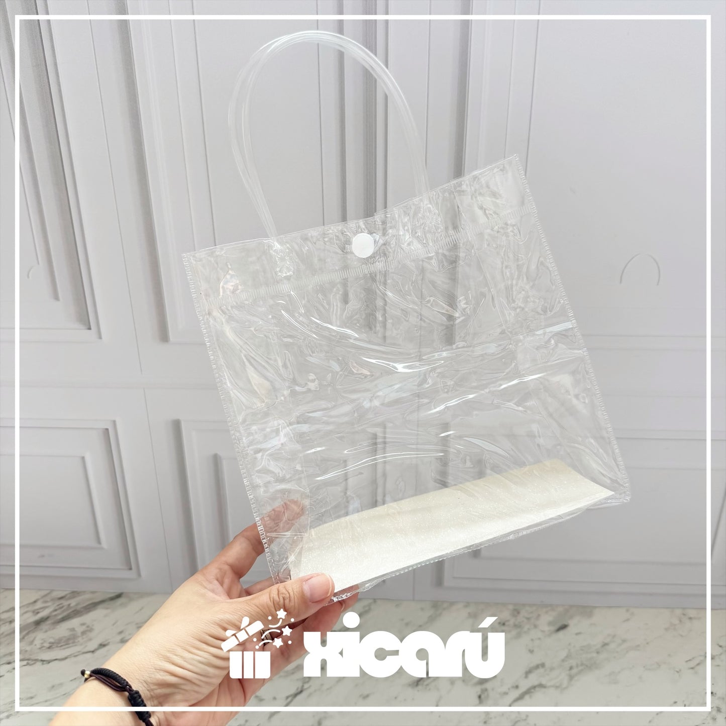 Clear bag 10 piezas (20x20cm)