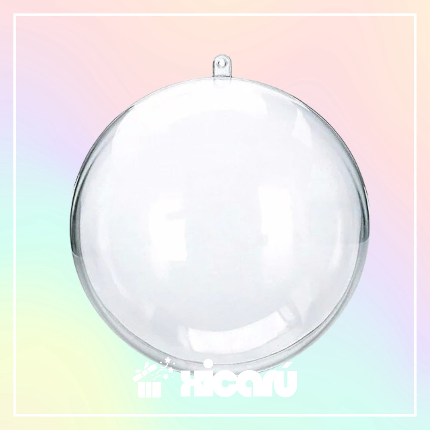 Kit de 5 Esferas acrílico 8cm* Domos