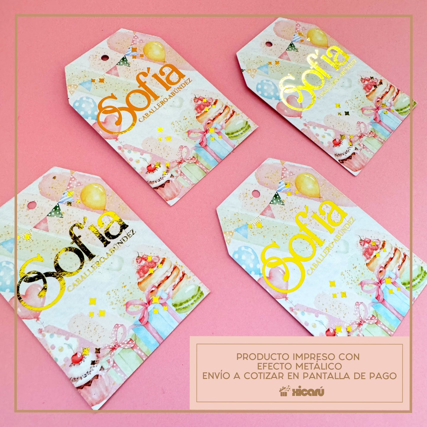 Gift Tag Sweet Party