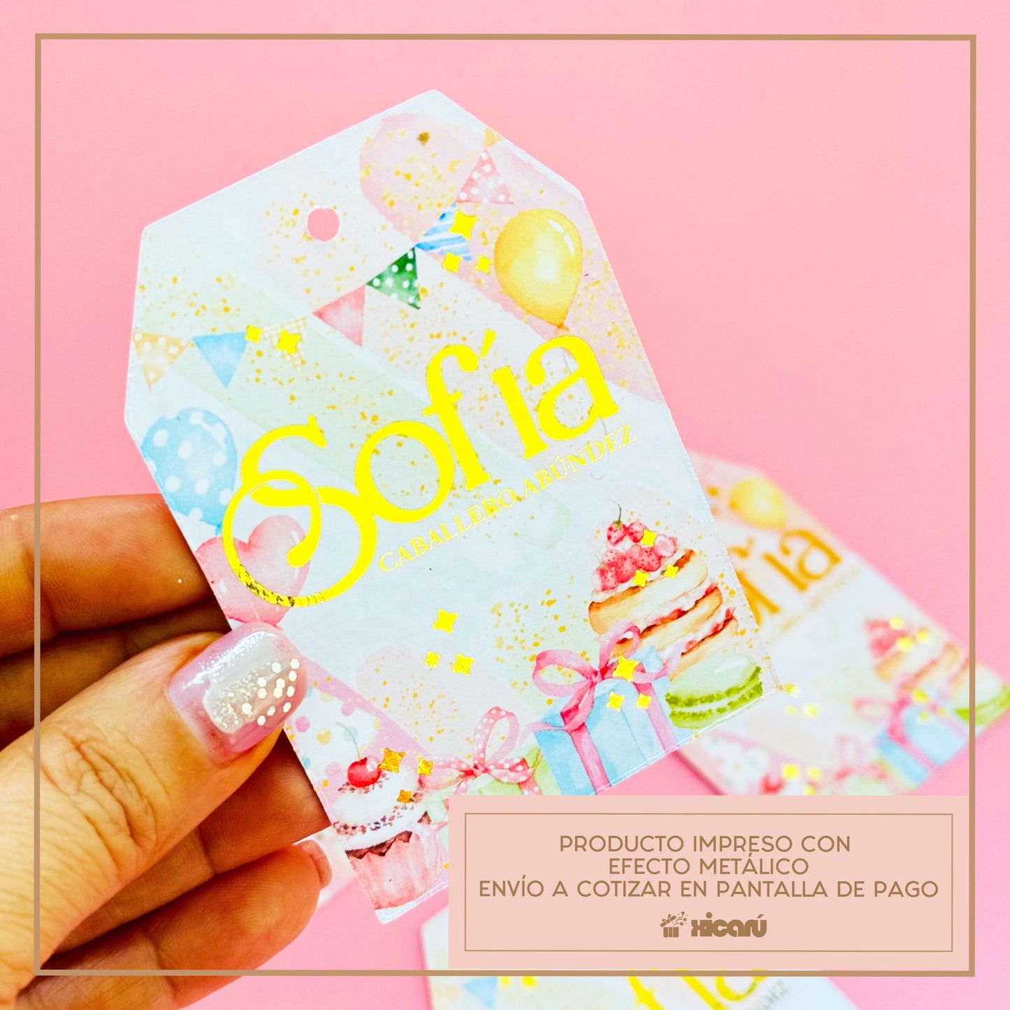 Gift Tag Sweet Party