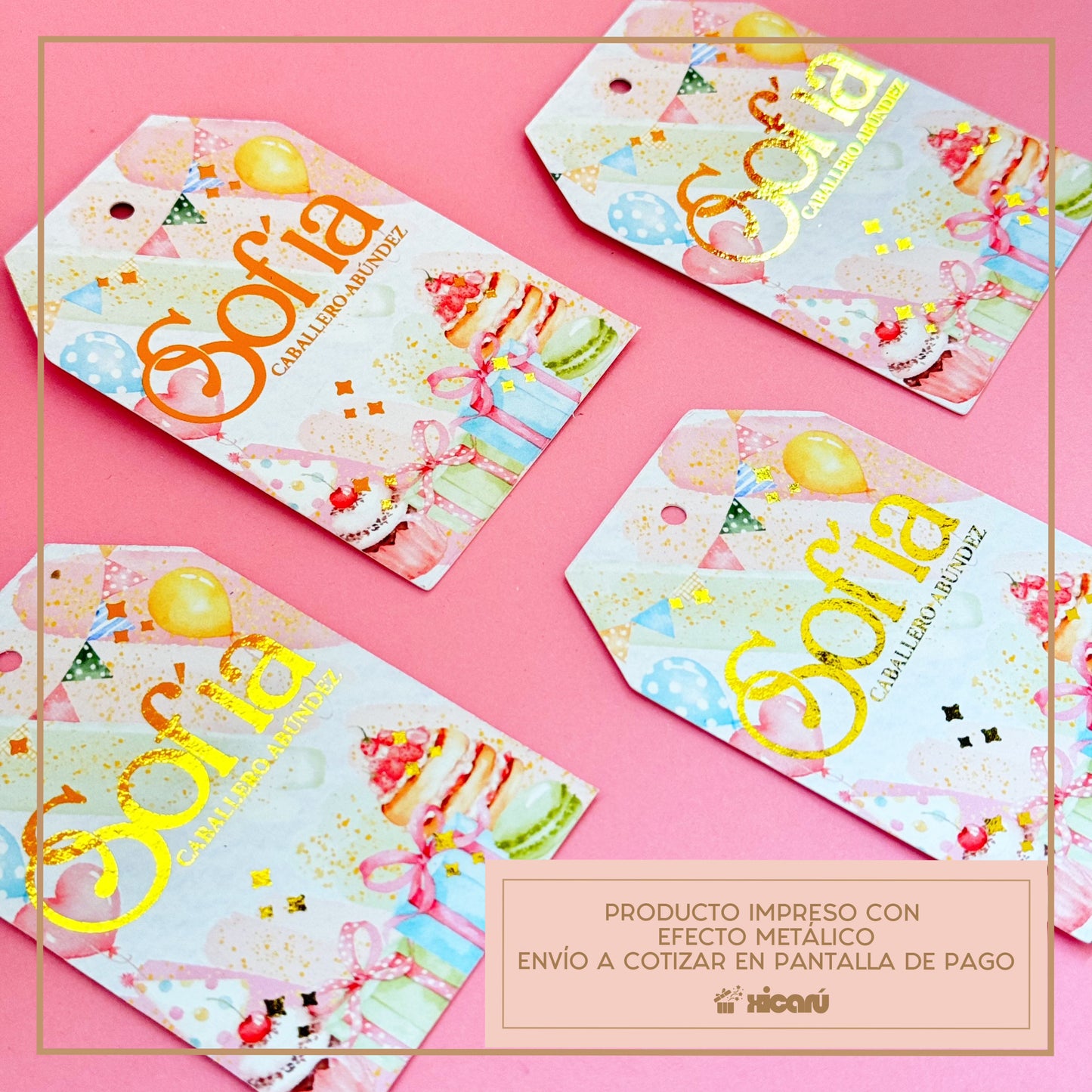 Gift Tag Sweet Party