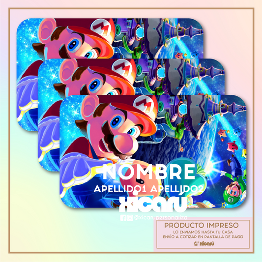 Sticker Personalizado: Mario Galaxy