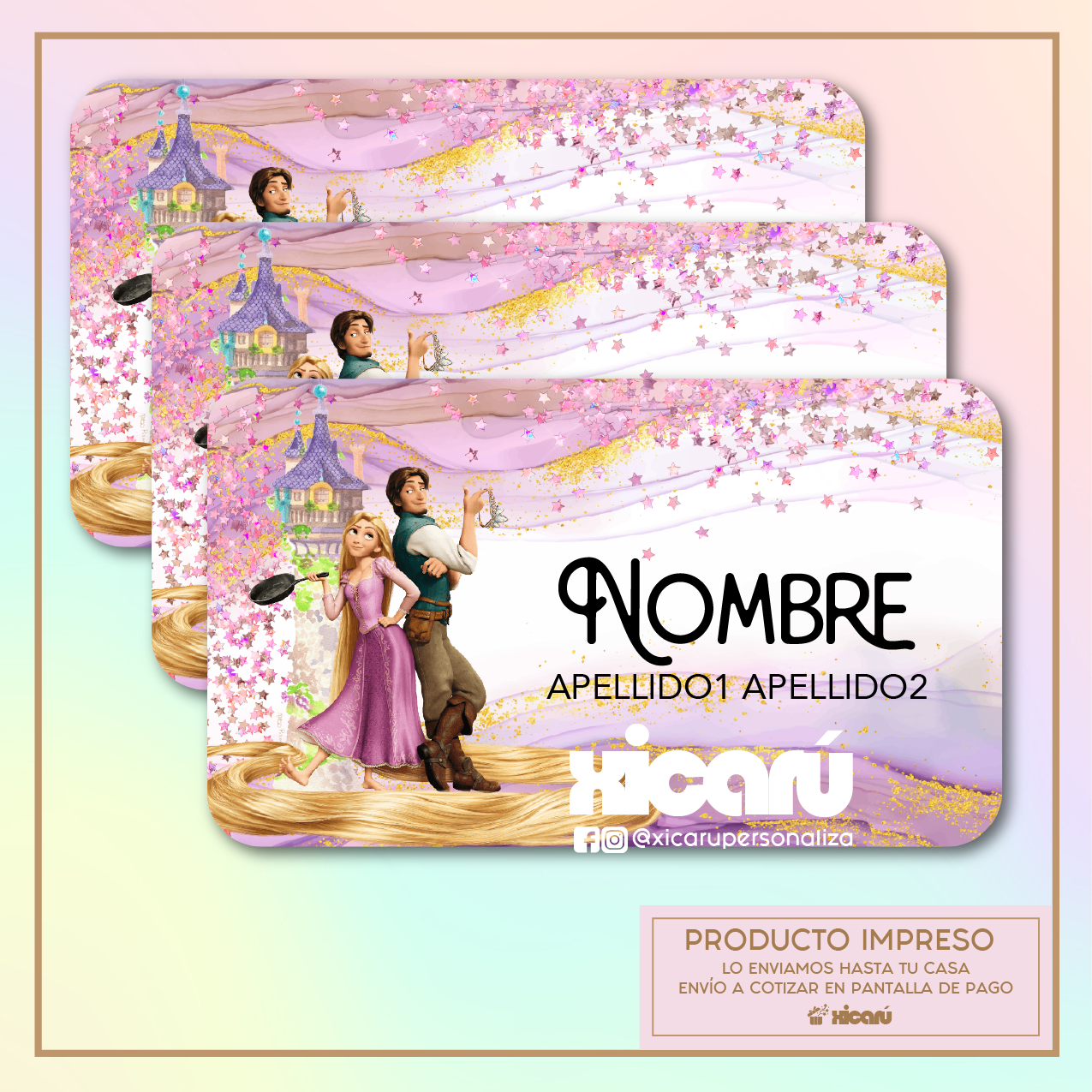 Sticker Personalizado: Rapunzel