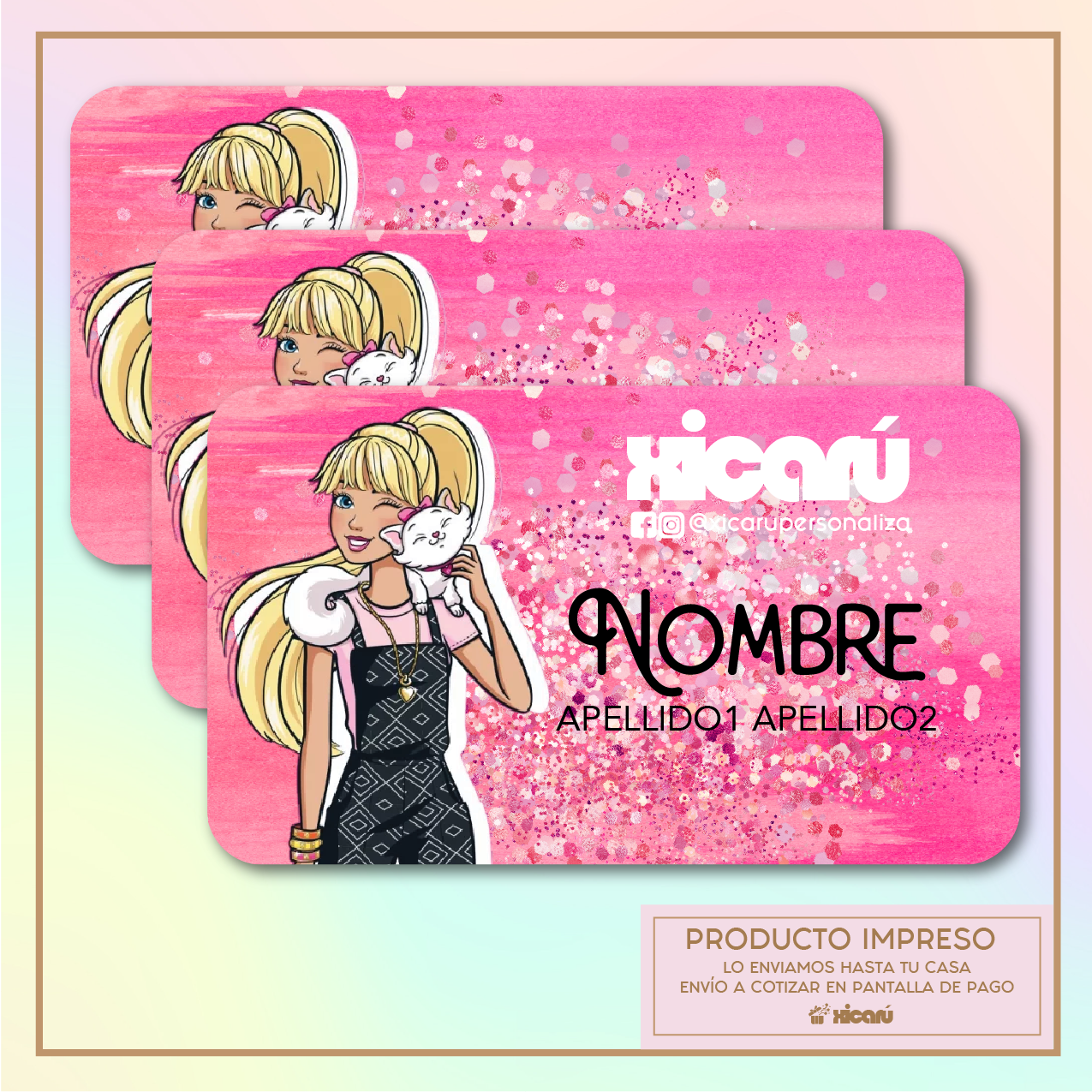 Sticker Personalizado: Barbie Pop R