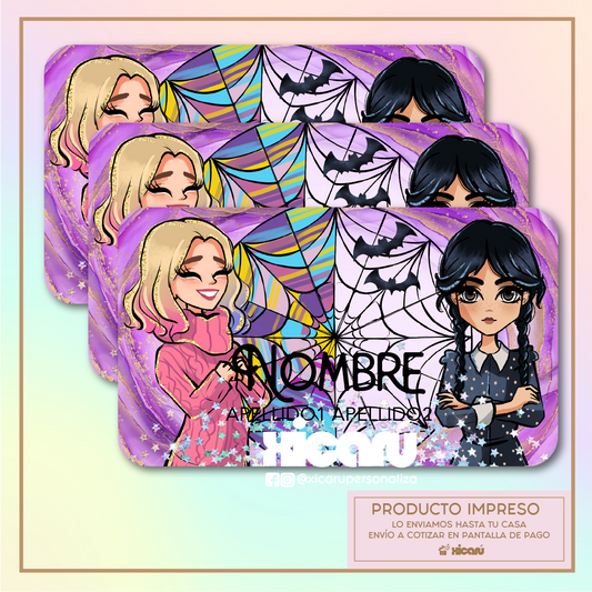 Sticker Personalizado: Merlina & Enid