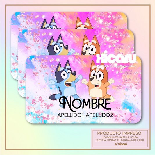 Sticker Personalizado: Bluey R