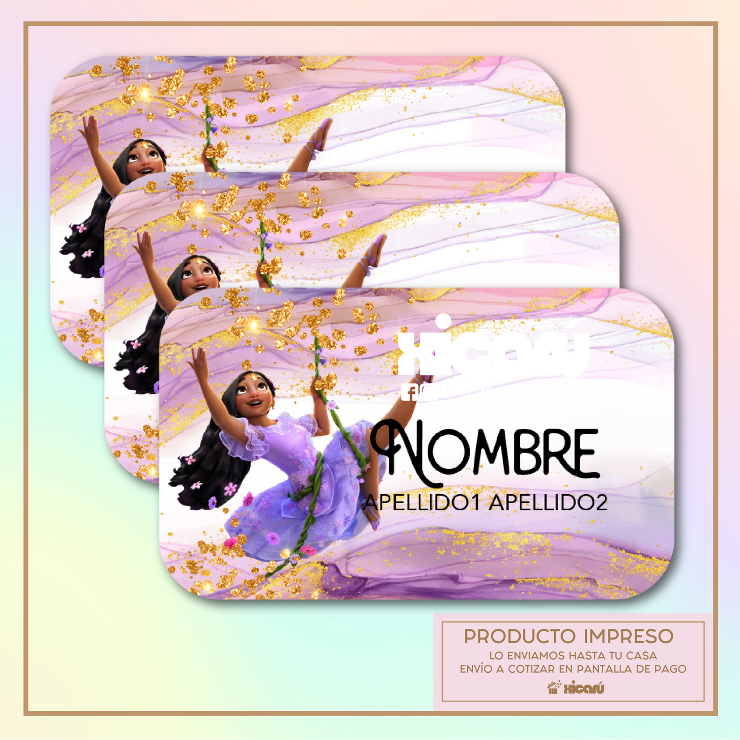 Sticker Personalizado: Encanto Isabella