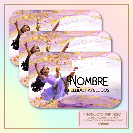 Sticker Personalizado: Encanto Isabella