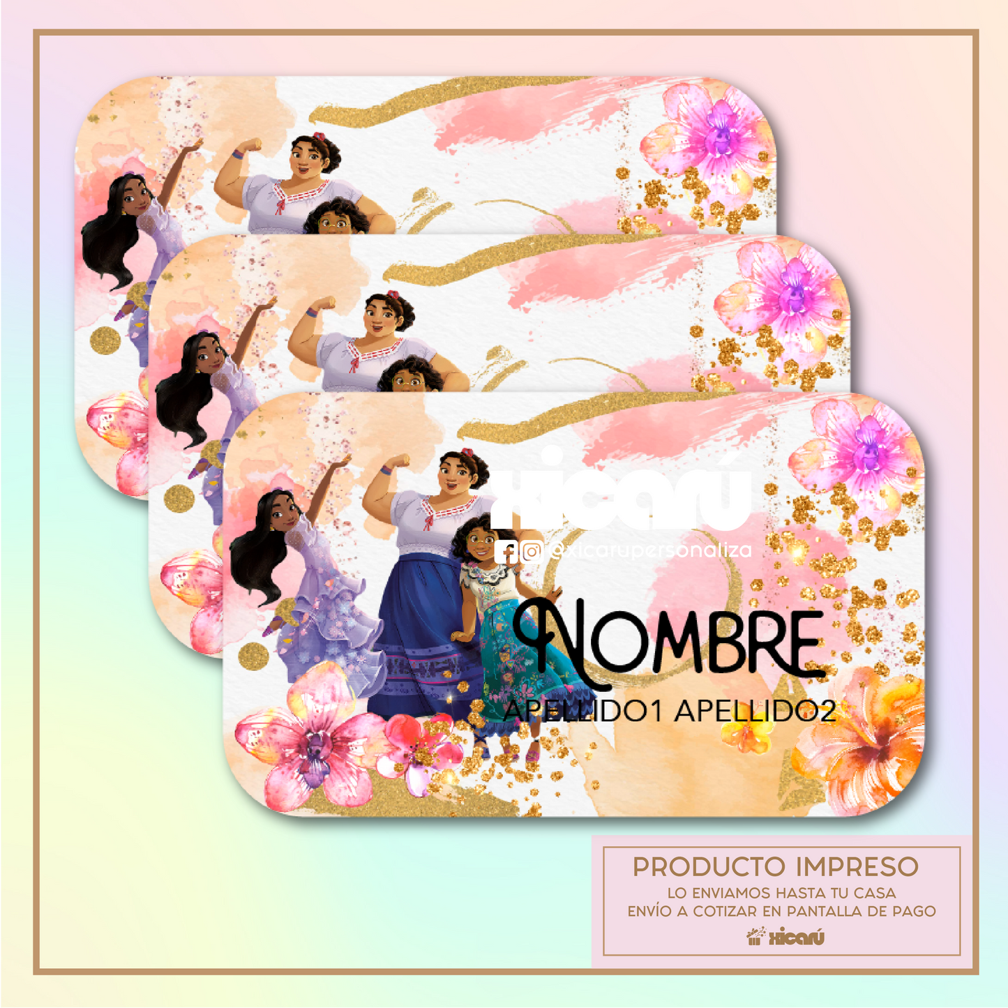 Sticker Personalizado: Encanto Hermanas