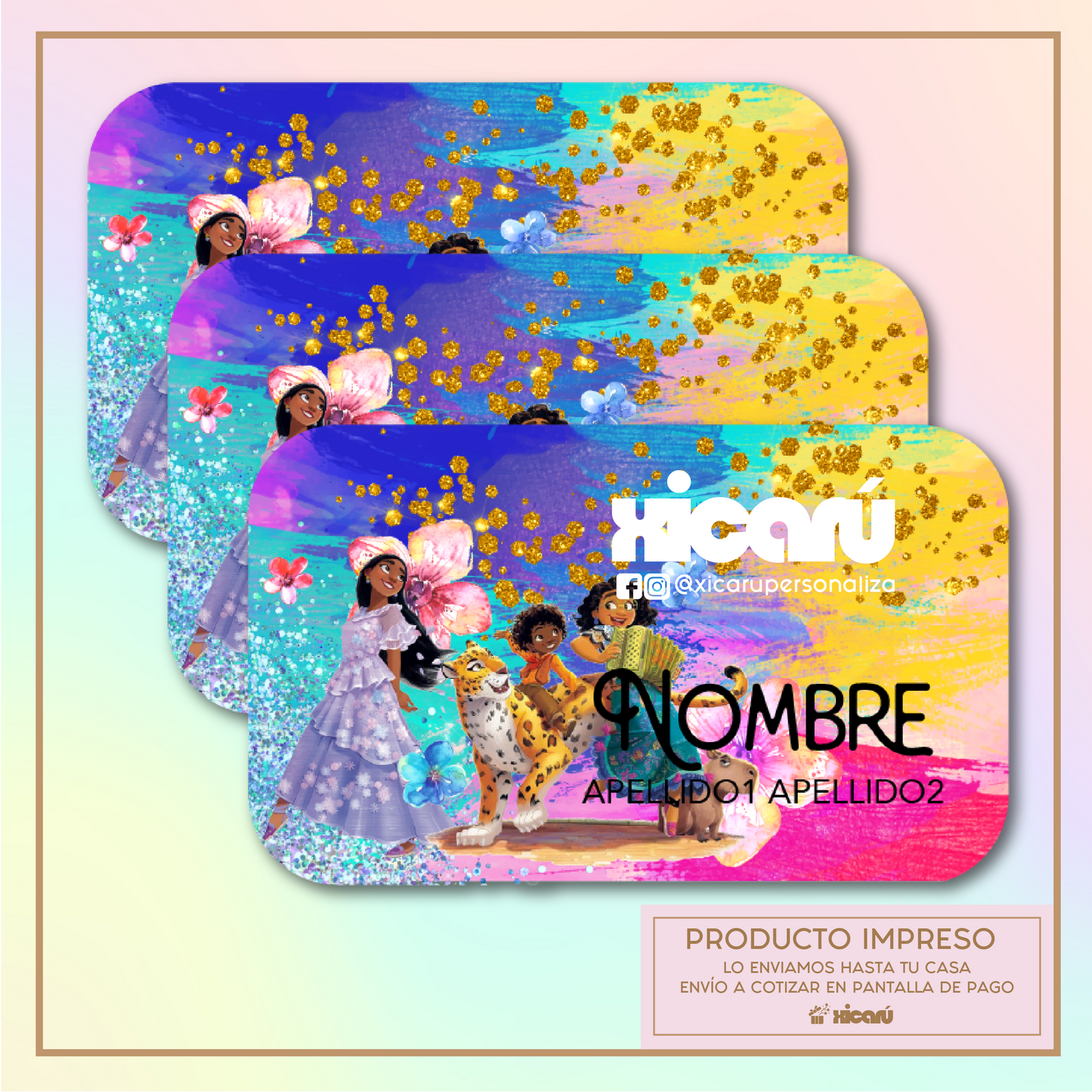 Sticker Personalizado: Encanto Familia