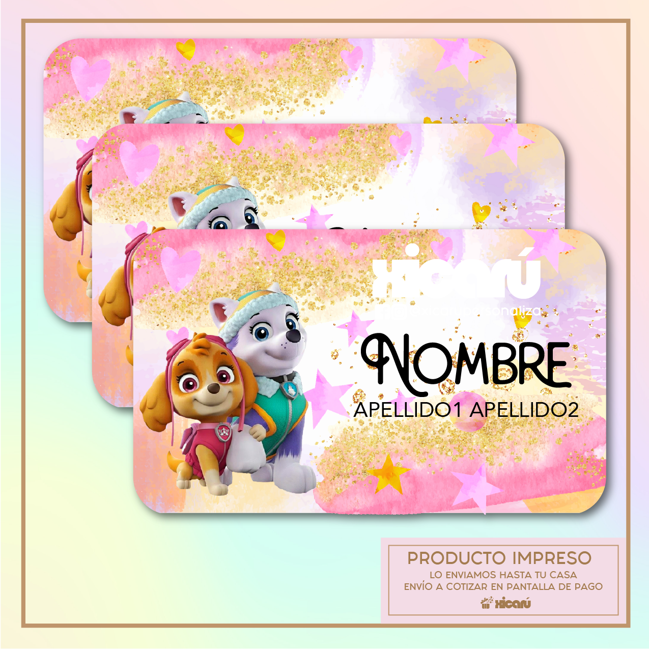 Sticker Personalizado: Paw Patrol Skye