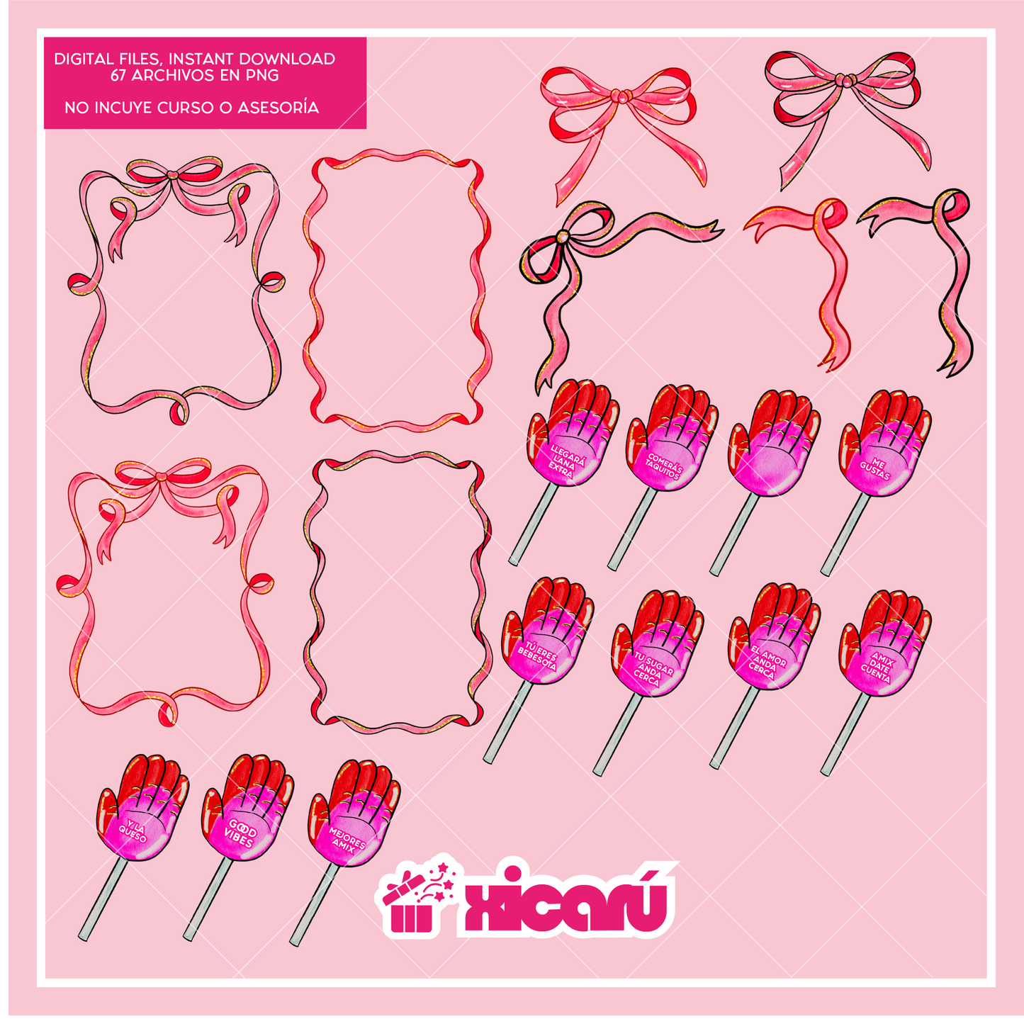 Clipart Watercolor: Valentine's