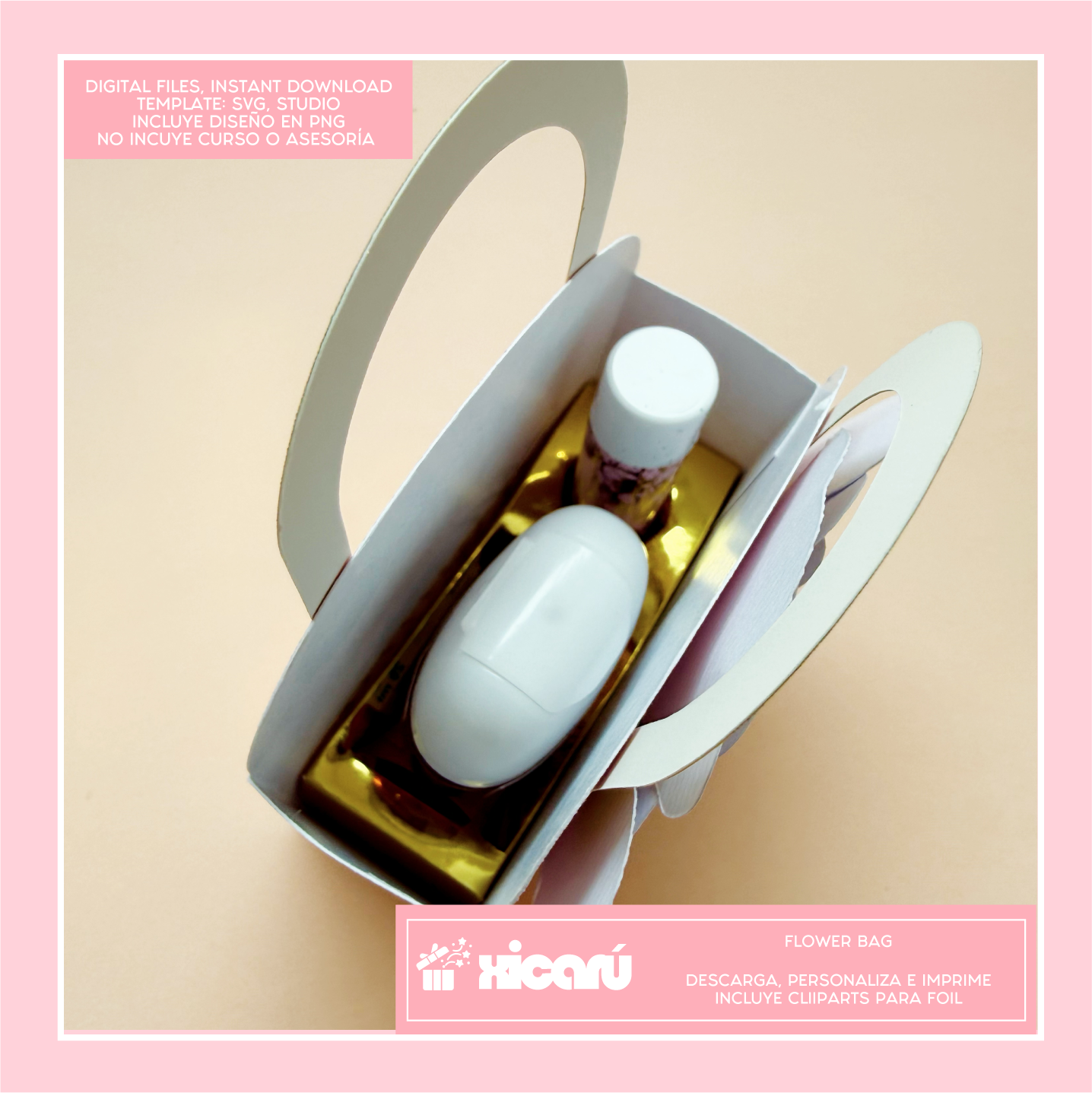 Template: Flower Bag