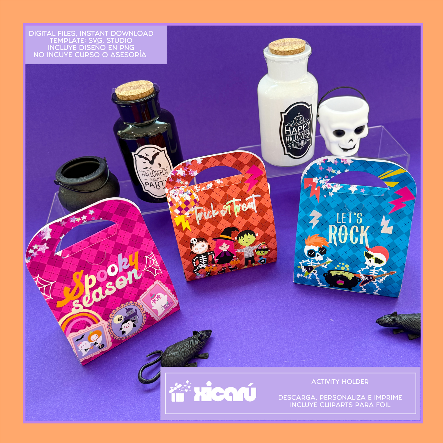 Template: Activity Holder Halloween