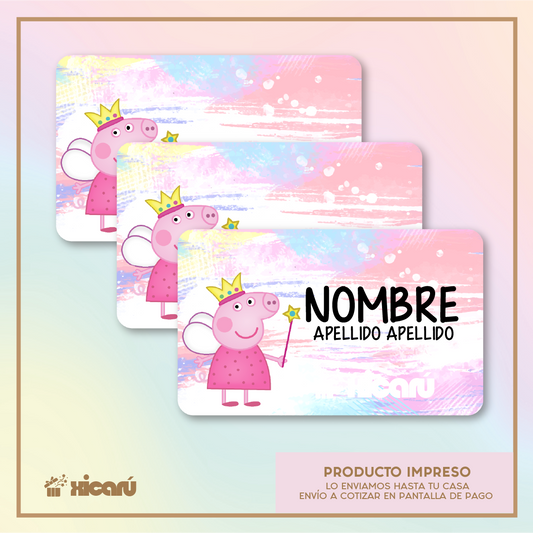 Sticker Personalizado: Peppa hada