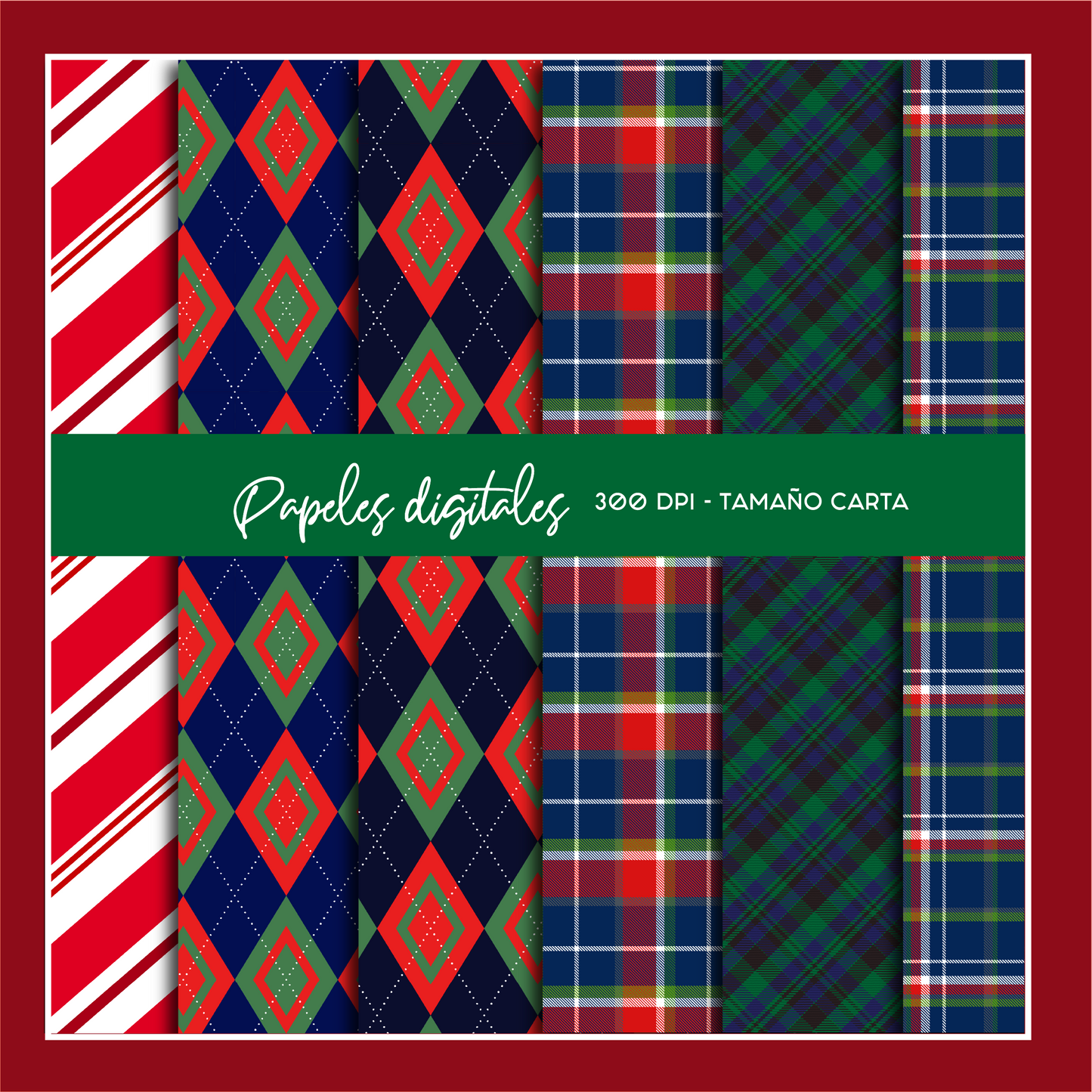 16 Papeles Digitales: Xmas 2025