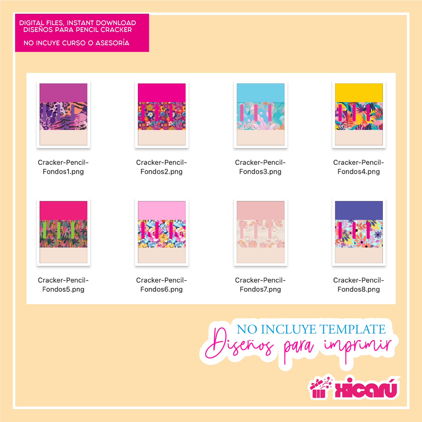 Diseños Pencil Cracker: Teacher 25