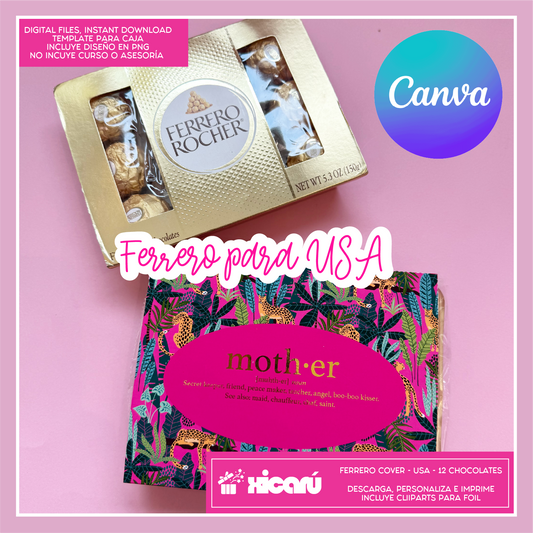 Fundas Ferrero 12 piezas- USA