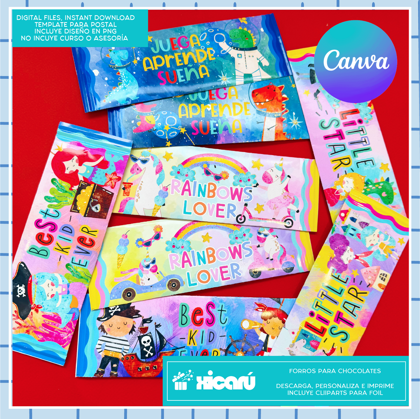 Chocolates forros: Día del Niño 2025