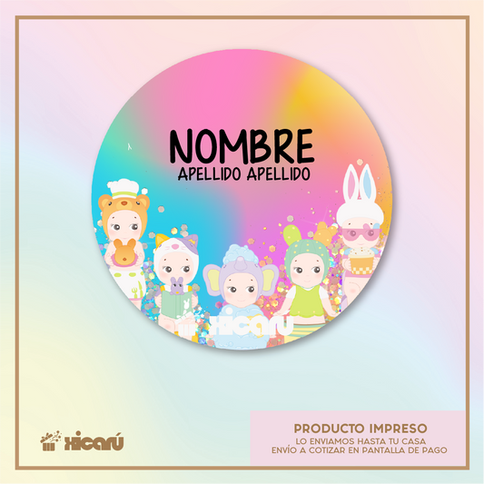 Sticker Personalizado: Sonny Angels