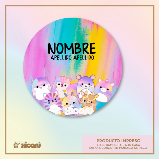 Sticker Personalizado: Squishmallows