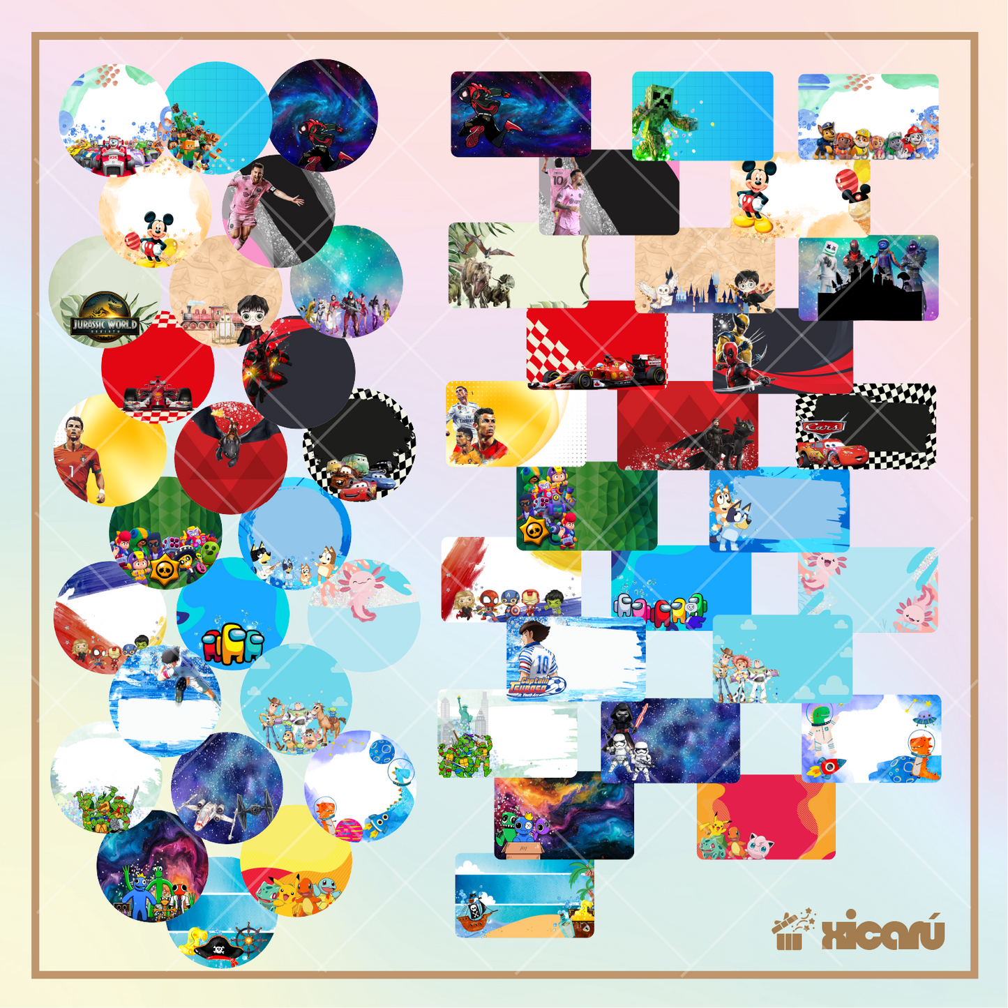Bundle: Stickers Back 2 School 2025