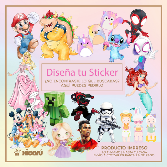 Sticker Personalizado: Elige tu tema o personaje