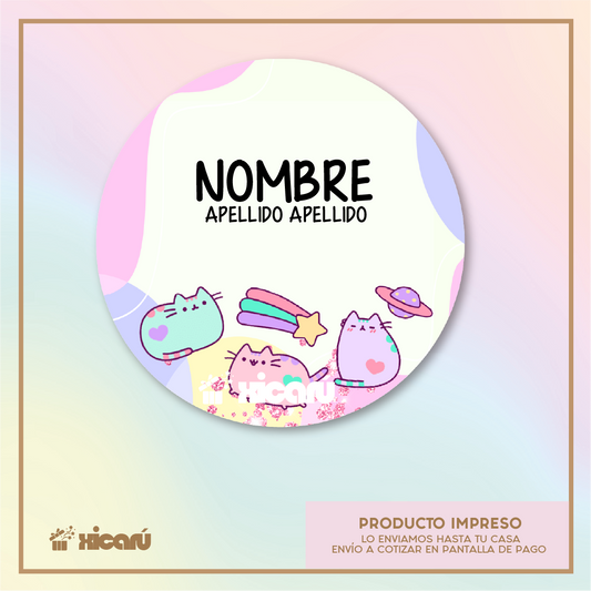 Sticker Personalizado: Pusheen