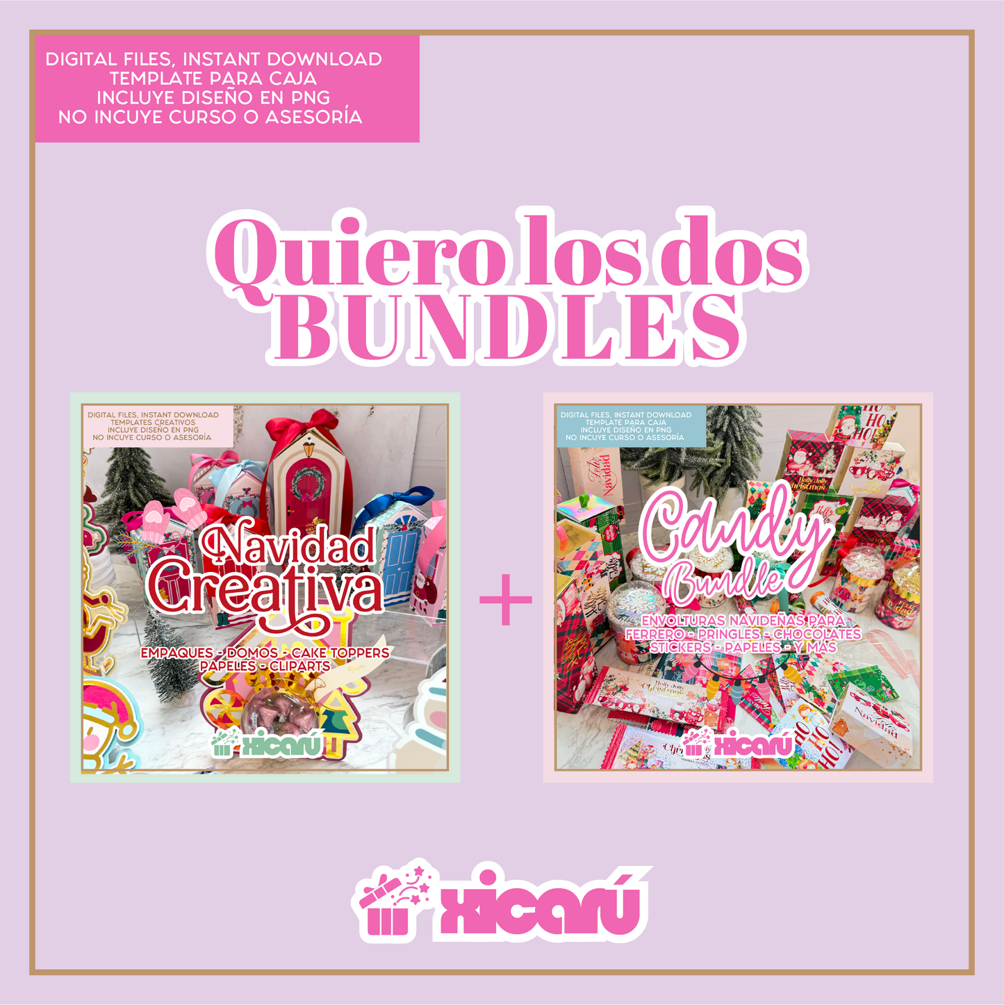 Todo en uno: Candy Bundle + Navidad Creativa