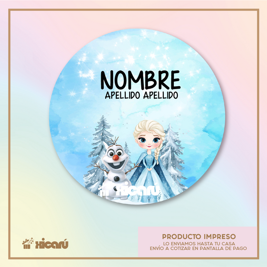 Sticker Personalizado: Frozen Olaf