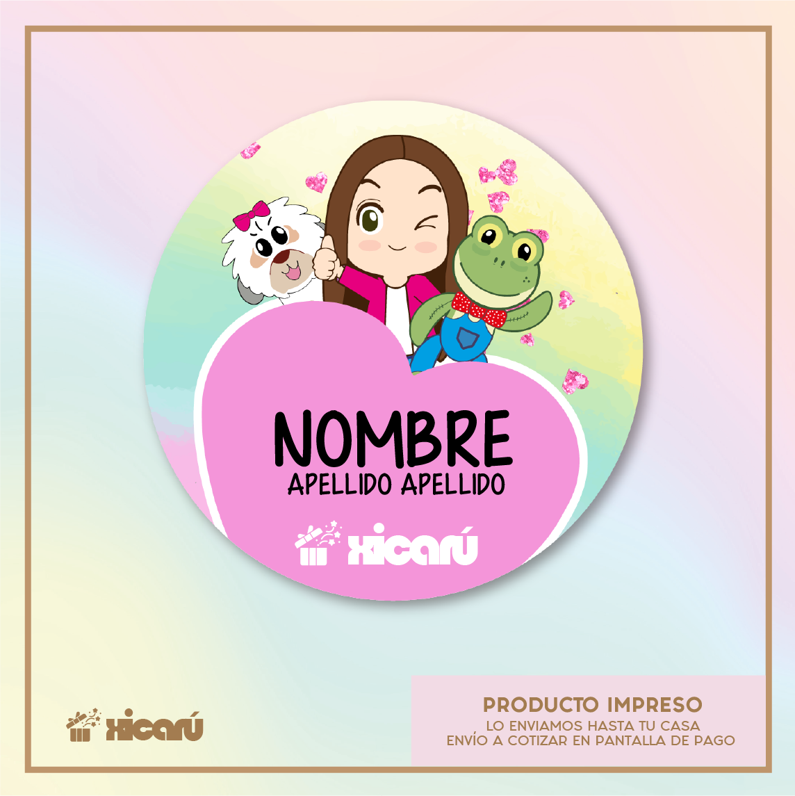 Sticker Personalizado: Lara Campos