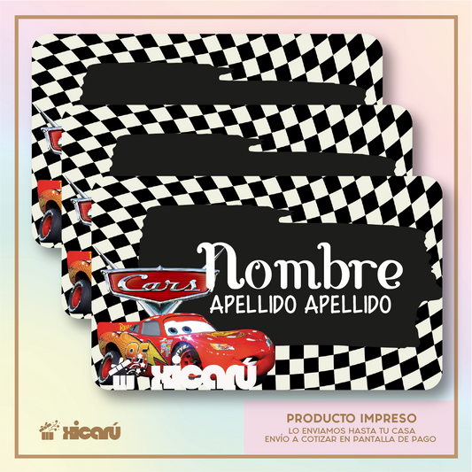 Sticker Personalizado: Cars 2