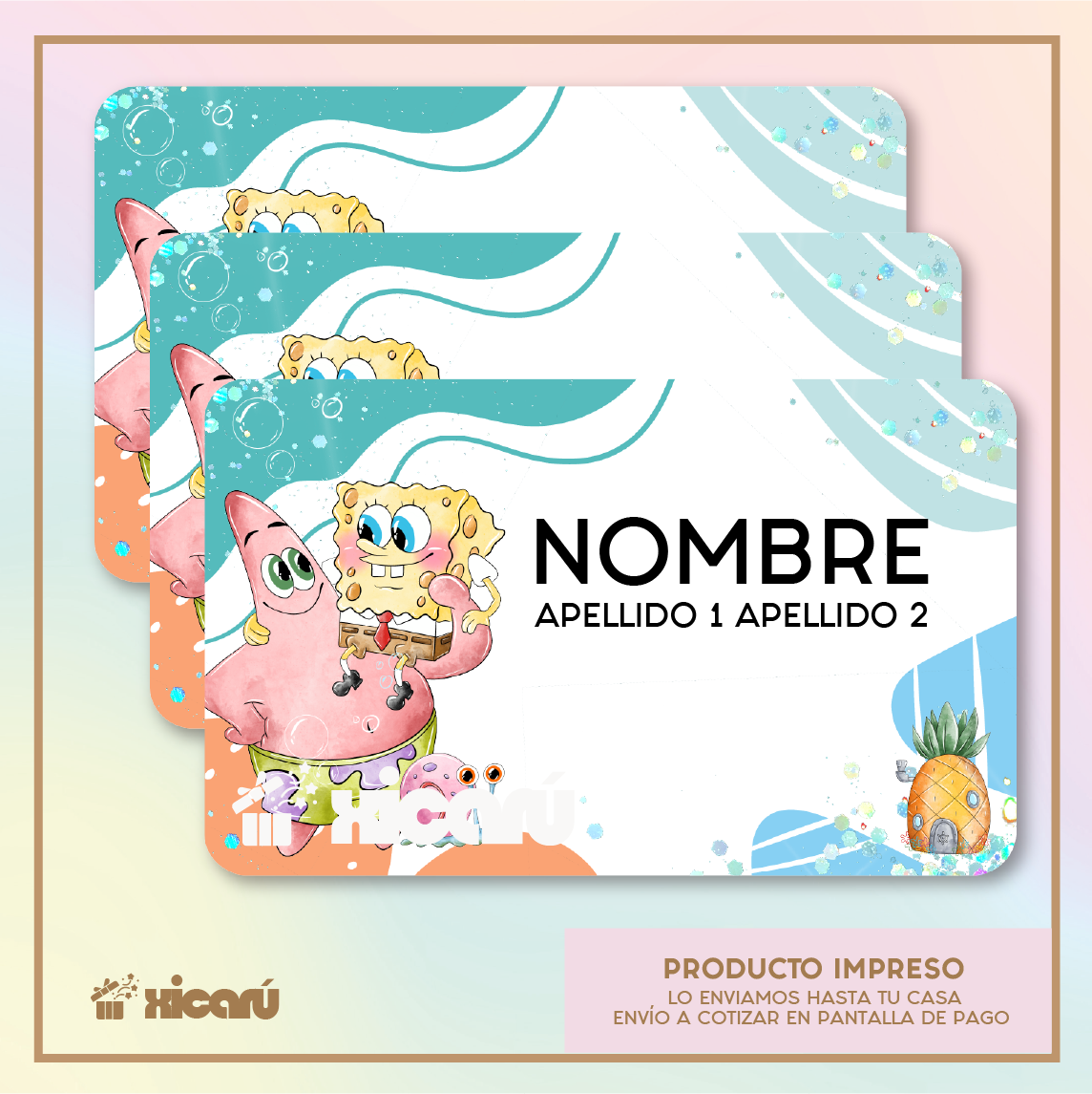 Sticker Personalizado: Bob Esponja
