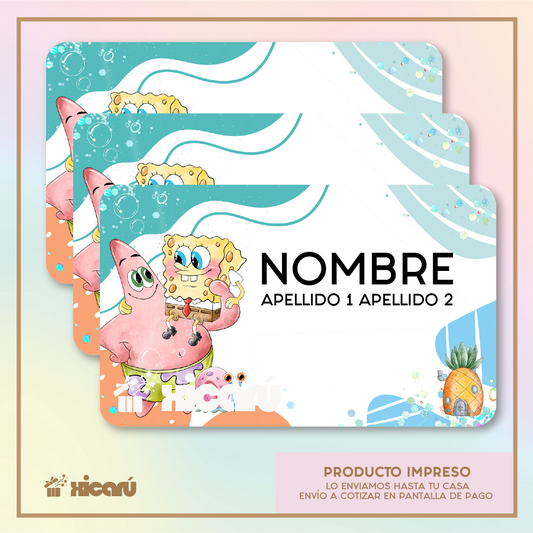 Sticker Personalizado: Bob Esponja