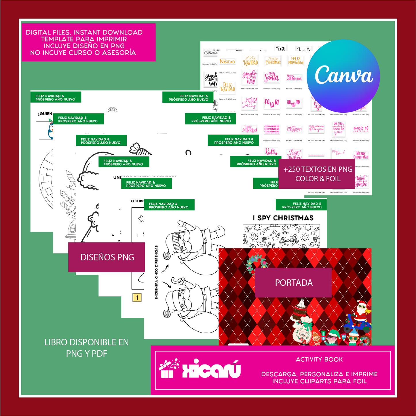 Imprimible: Activity Book