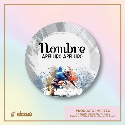 Sticker Personalizado: Football americano
