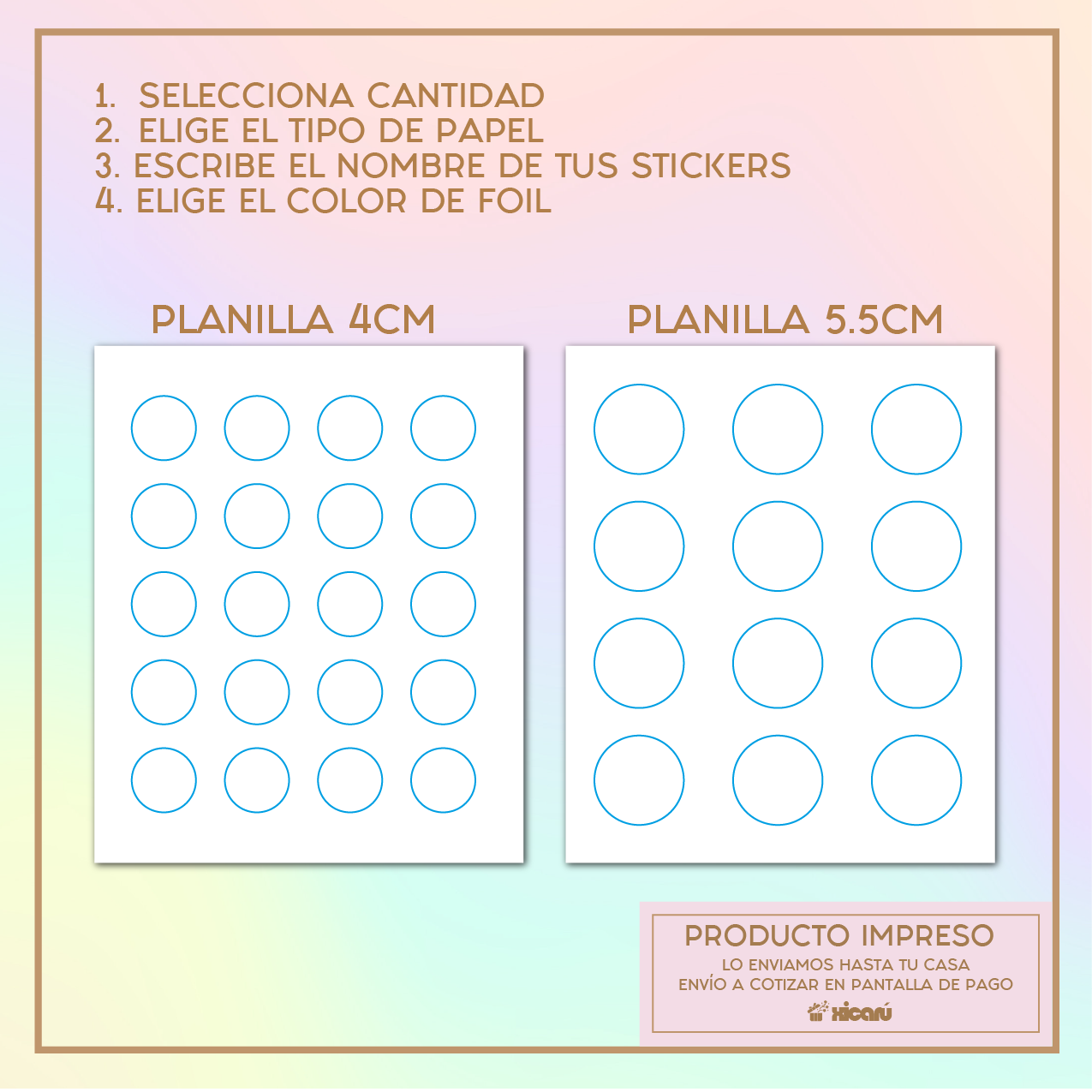 Sticker Silueteado 2D: Elige tu tema o personaje