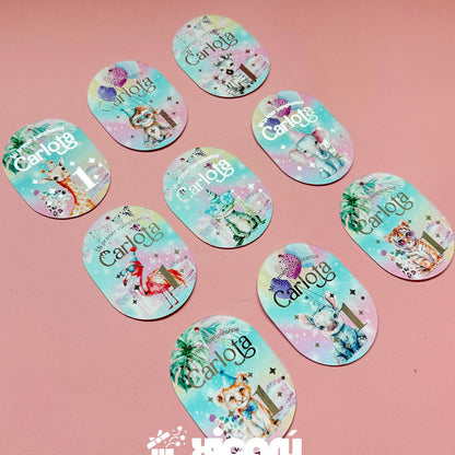 Gift Tag Jungle Party