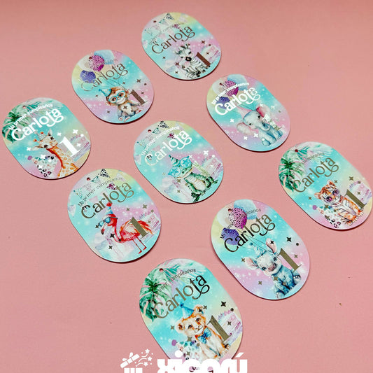Gift Tag Jungle Party