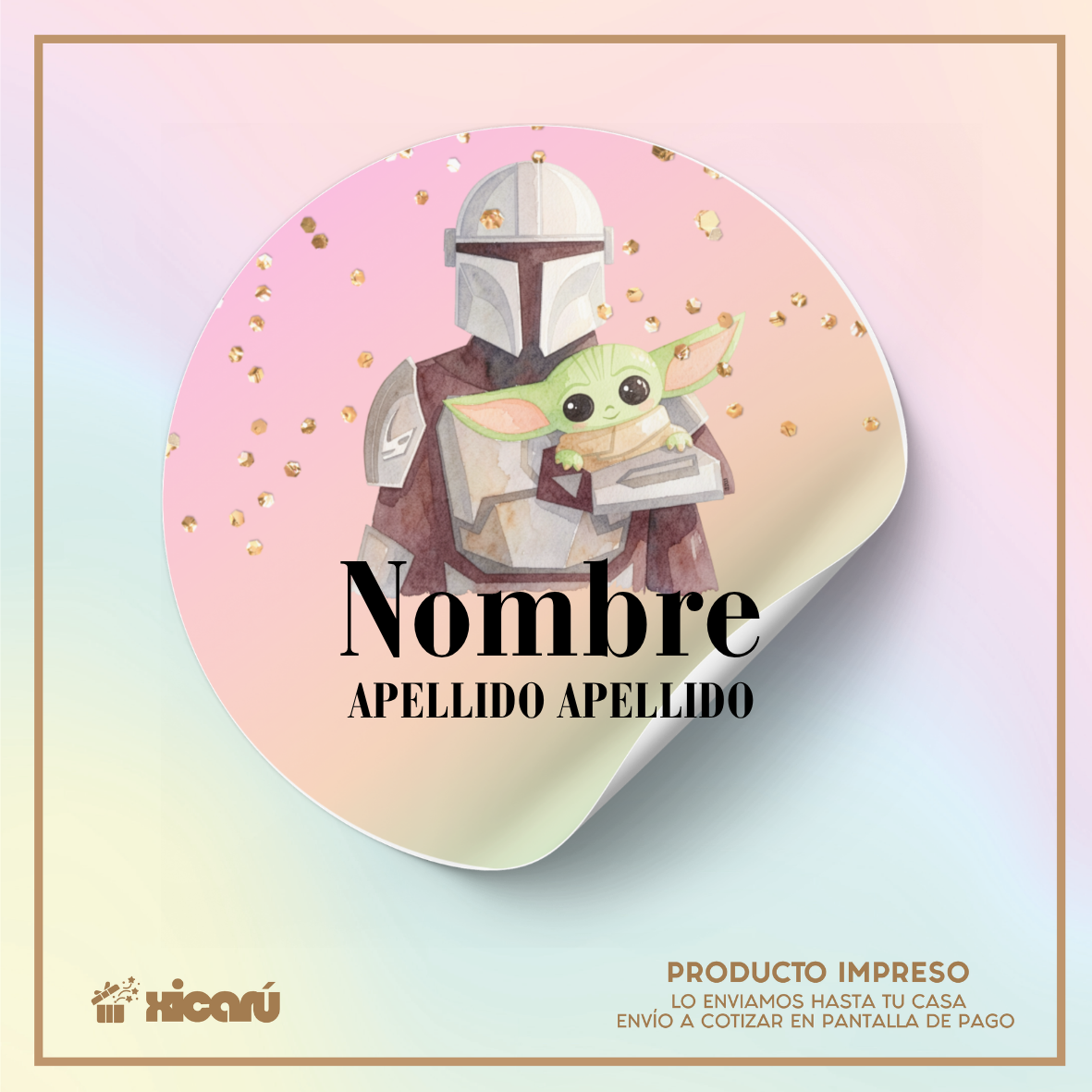 Sticker Personalizado: Grogu C