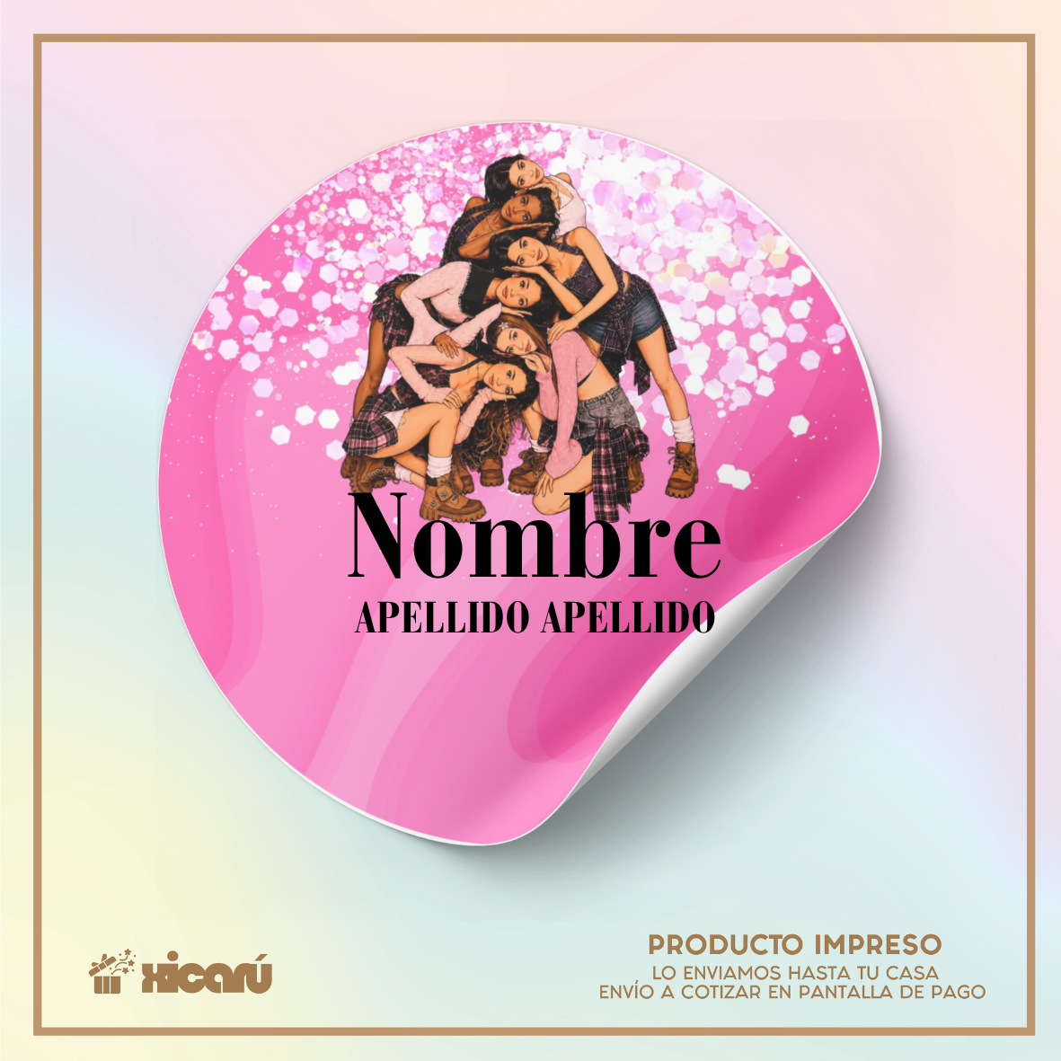 Sticker Personalizado: Katseye C
