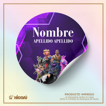 Sticker Personalizado: Fortnite C
